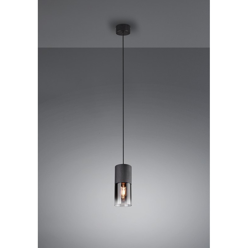 Trio Lampa wisząca nowoczesna ROBIN 310600132 czarny