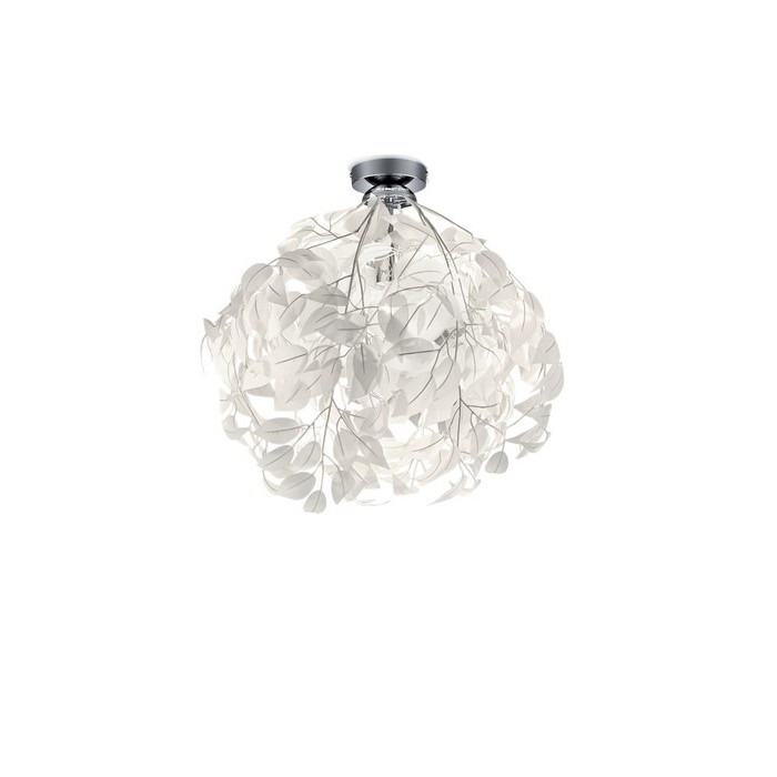 RL Lampa natynkowa LEAVY R60461001 srebrny i odcienie srebra, biały