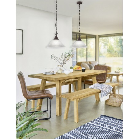 RL Lampa wisząca nowoczesna COUNTRY R30871024 miedziany