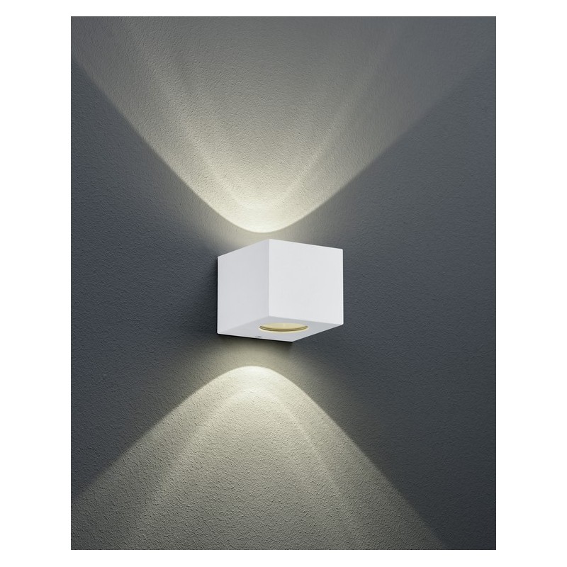 RL Lampa zewnętrzna ścienna CORDOBA R28222631 biały