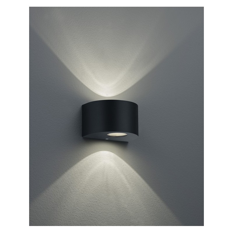 RL Lampa zewnętrzna ścienna ROSARIO R28232632 czarny