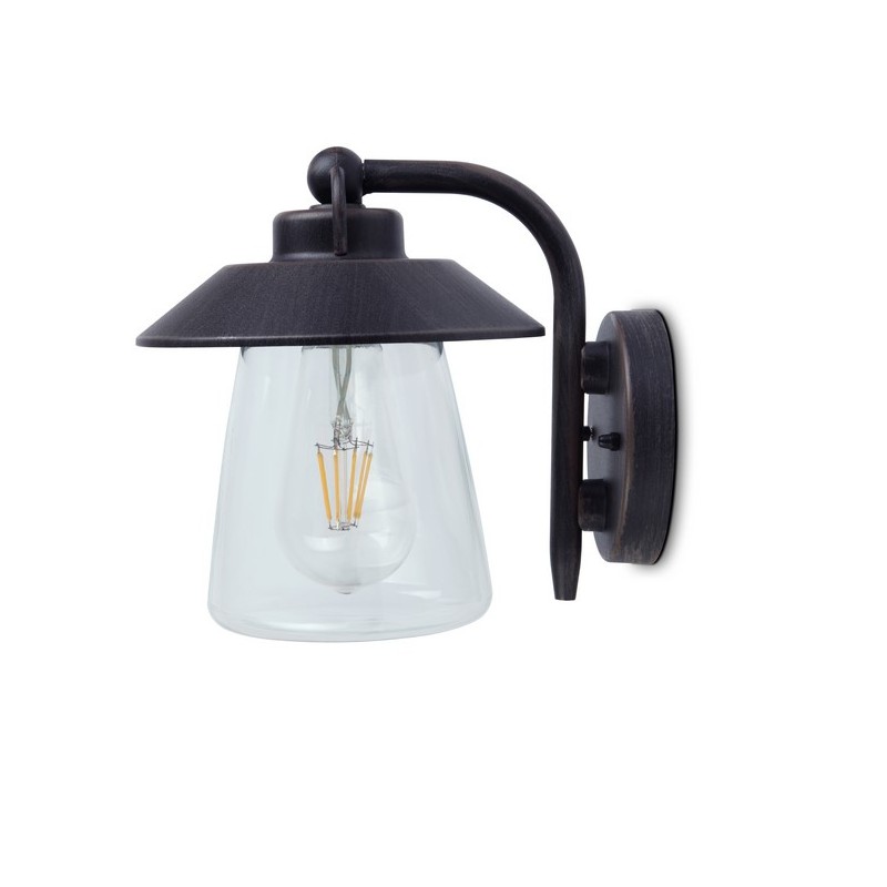 Lutec Lampa zewnętrzna ścienna CATE 5264201213 rdzawy