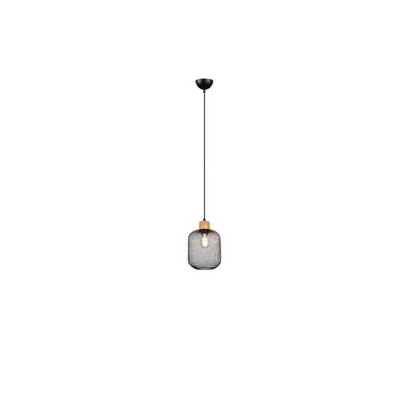 RL Lampa wisząca nowoczesna CALIMERO R30561032 czarny