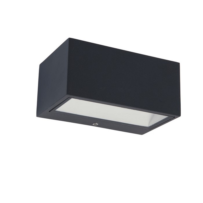 Lutec Lampa zewnętrzna ścienna GEMINI 5189113118 antracyt