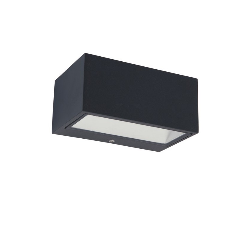Lutec Lampa zewnętrzna ścienna GEMINI 5189113118 antracyt