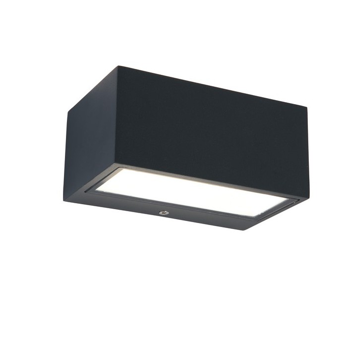 Lutec Lampa zewnętrzna ścienna GEMINI 5189102118 antracyt