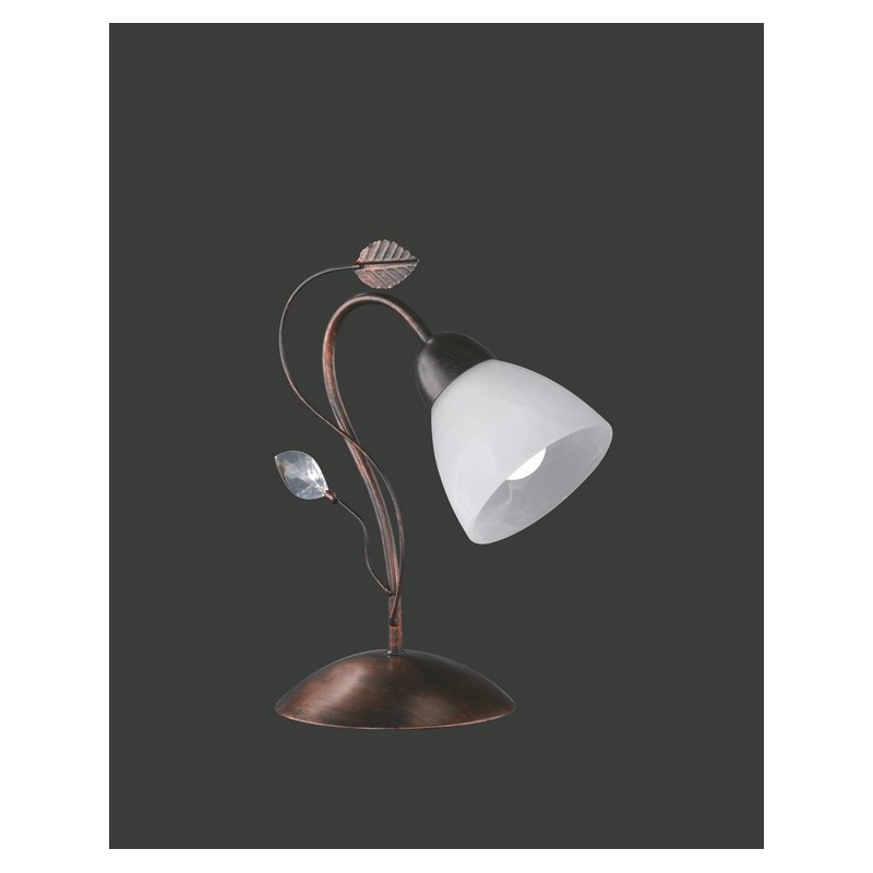 Trio Lampa stołowa TRADITIO 500700128 brązowy i odcienie brązu