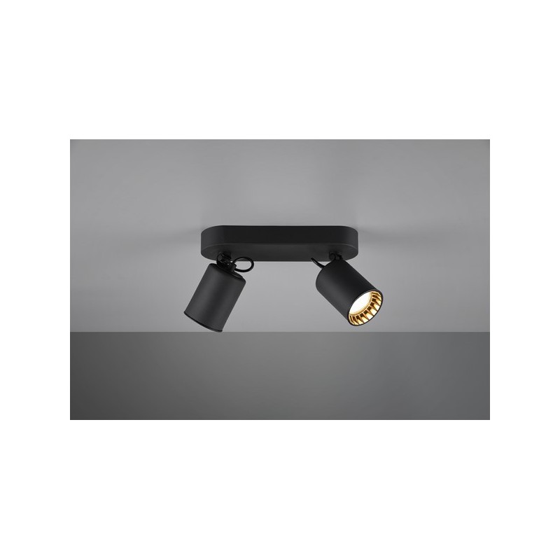 Trio Reflektor sufitowy PAGO 803500232 czarny