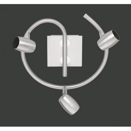 Trio Reflektor sufitowy MICHAEL 803090307 srebrny i odcienie srebra