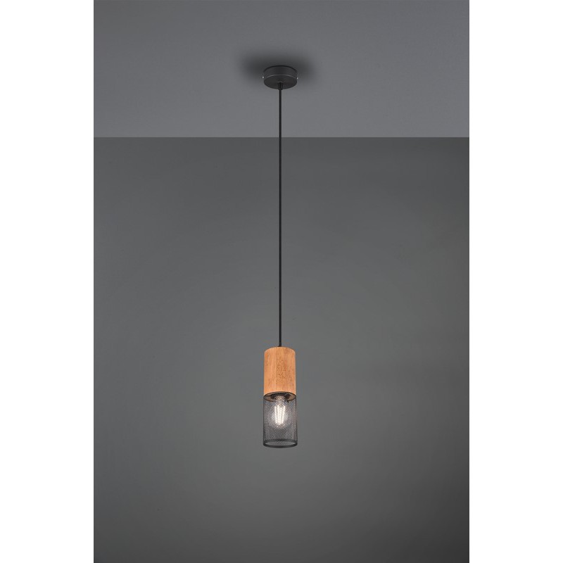 Trio Lampa wisząca nowoczesna TOSH 304300132 czarny