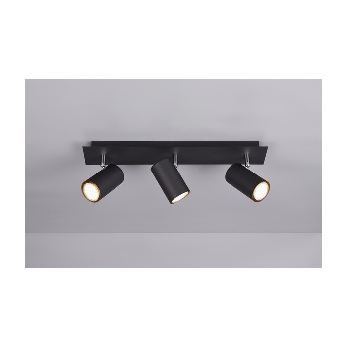 Trio Reflektor sufitowy MARLEY 802400332 czarny