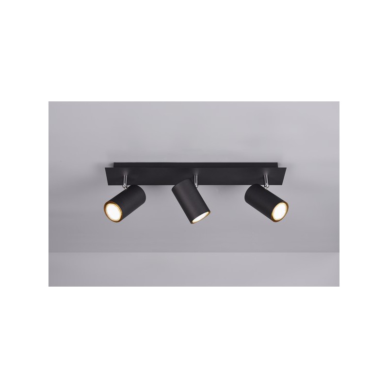 Trio Reflektor sufitowy MARLEY 802400332 czarny