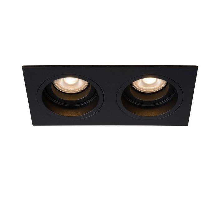 Lucide Lampa wpuszczana EMBED 22959/02/30 czarny