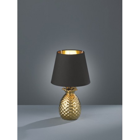 RL Lampa stołowa PINEAPPLE R50421079 złoty i odcienie złota, czarny