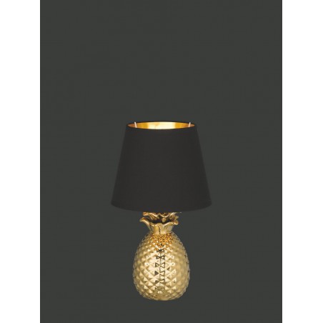 RL Lampa stołowa PINEAPPLE R50421079 złoty i odcienie złota, czarny