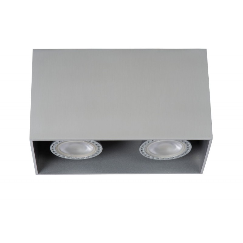 Lucide Lampa natynkowa BODI 09101/02/12 srebrny i odcienie srebra