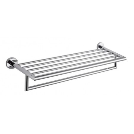 Stella Classic Półka 50 cm na ręczniki / z relingiem chrom