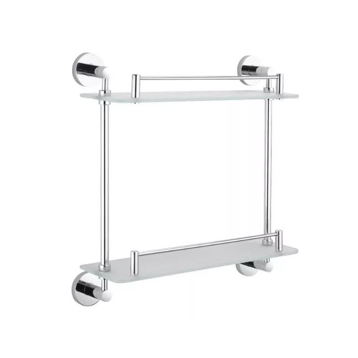 Stella Classic Półka prosta podwójna chrom /...