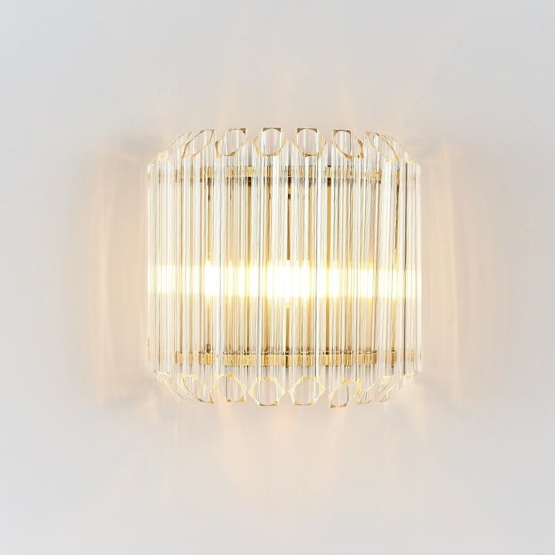 Lampa ścienna PALACE złota