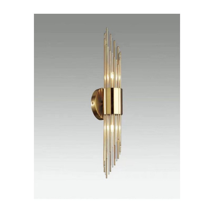 Lampa ścienna AMADEO złota