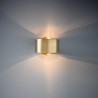 Lampa ścienna ARRO złota