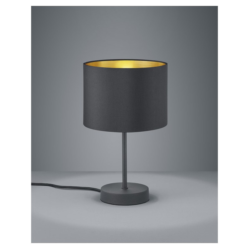 Trio Lampa stołowa HOSTEL 508200179 czarny