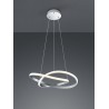 RL Lampa wisząca LED nowoczesna COURSE R32051107 srebrny i odcienie srebra