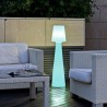 NEW GARDEN lampa podłogowa LOLA 110 C biała - LED, przewód