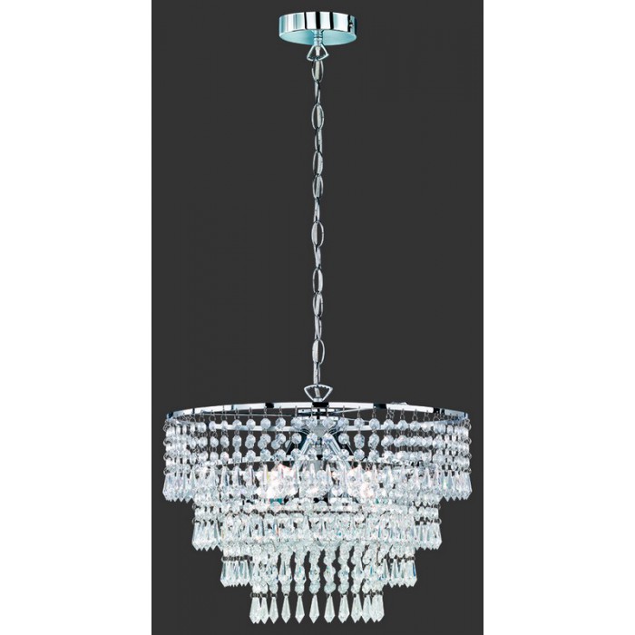 RL Lampa wisząca klasyczna ORIENT R13473006 srebrny i odcienie srebra