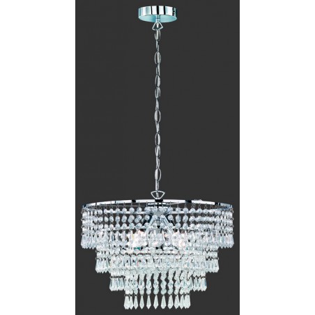 RL Lampa wisząca klasyczna ORIENT R13473006 srebrny i odcienie srebra