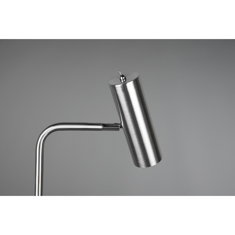 Trio Lampa podłogowa MARLEY 412400107 srebrny i odcienie srebra