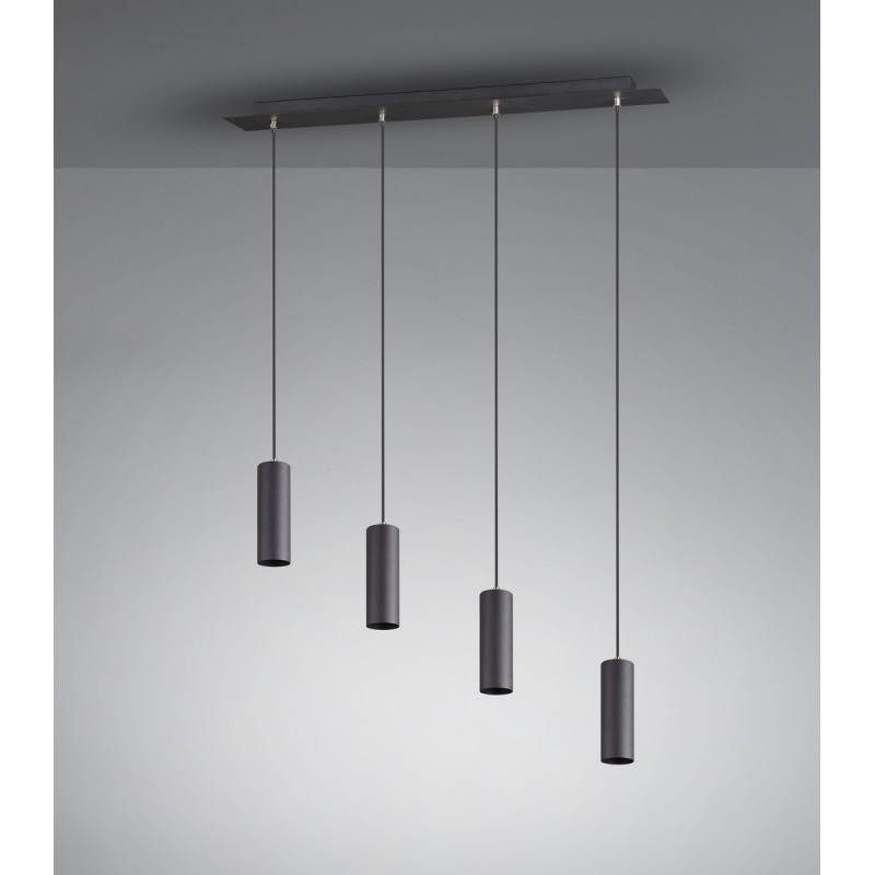 Trio Lampa wisząca nowoczesna MARLEY 312400432 czarny