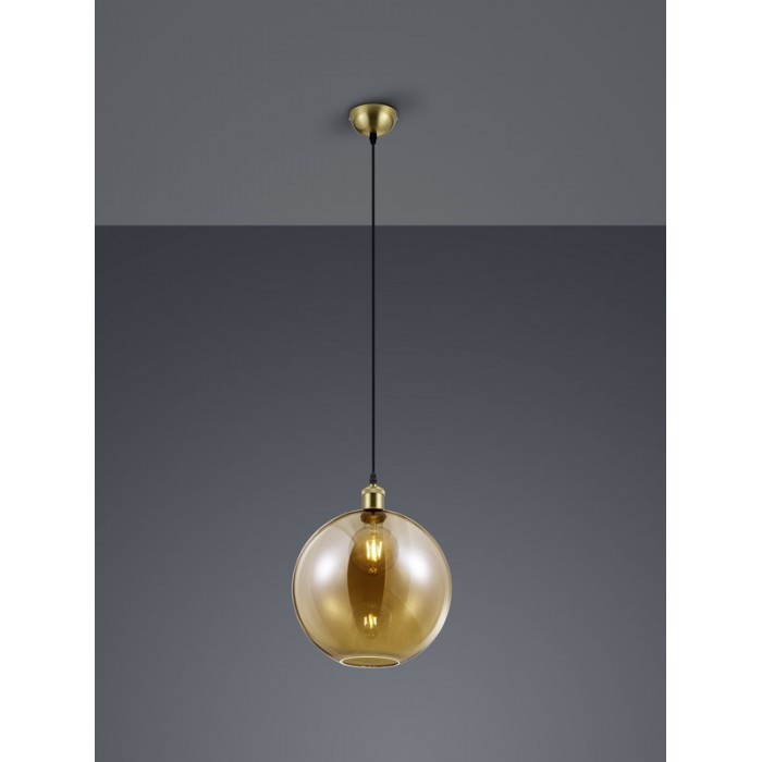 RL Lampa wisząca nowoczesna DINO R30771004 złoty i odcienie złota, inny