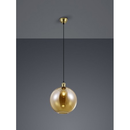 RL Lampa wisząca nowoczesna DINO R30771004 złoty i odcienie złota, inny