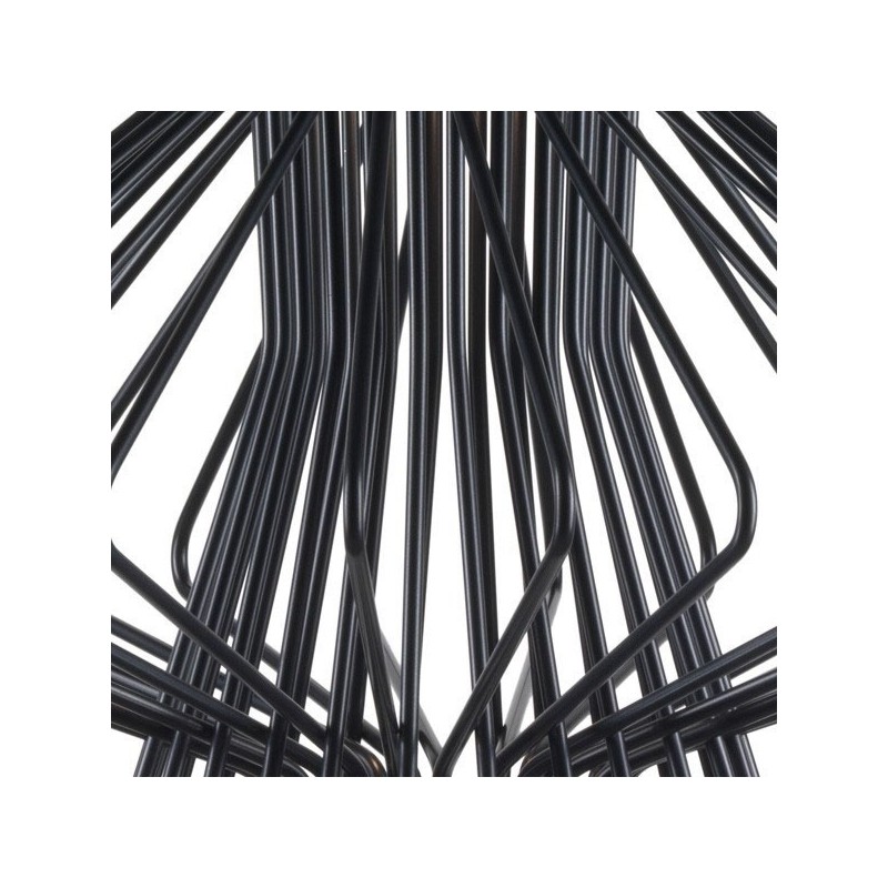 Lampa wisząca STRAW szara - stal węglowa