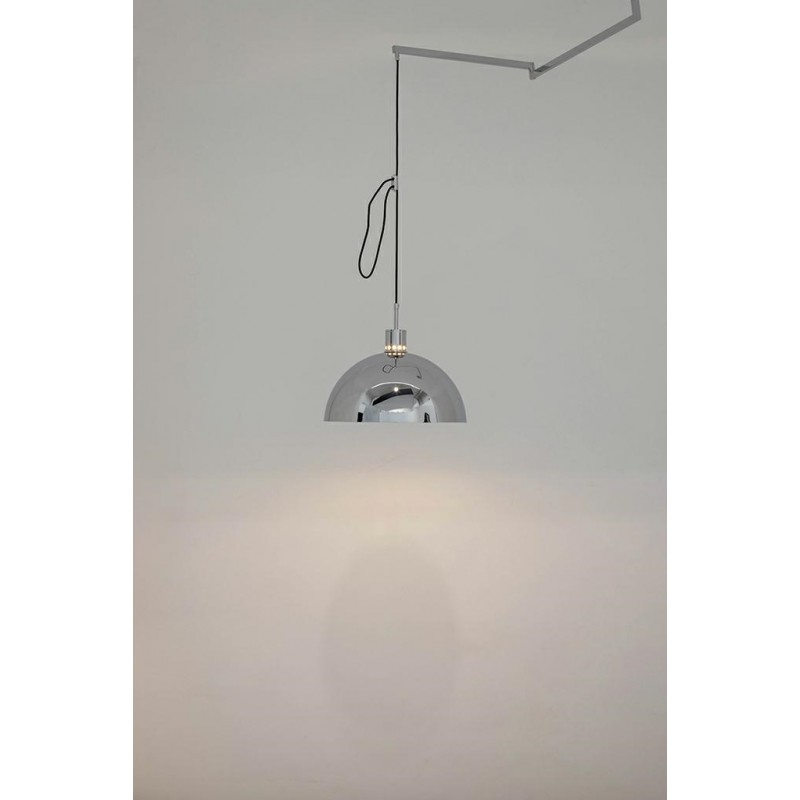 Lampa wisząca ROTA 360 srebrny chrom