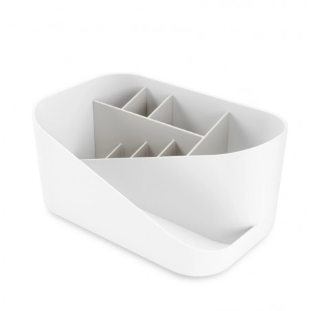 UMBRA organizer kosmetyków GLAM biało-szary