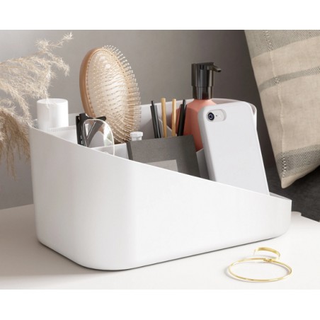 UMBRA organizer kosmetyków GLAM biało-szary