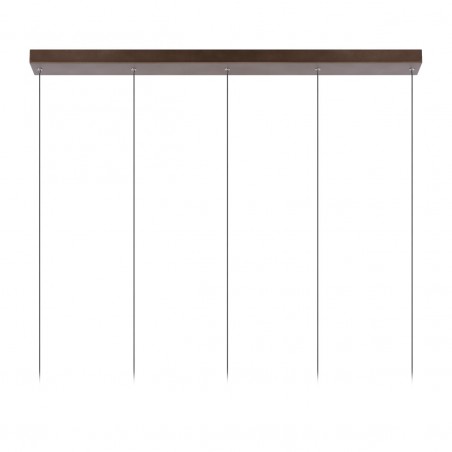 Lucide Lampa wisząca LED nowoczesna MARGARY 24402/30/96 brązowy i odzienie brązu, złoty i odcienie złota