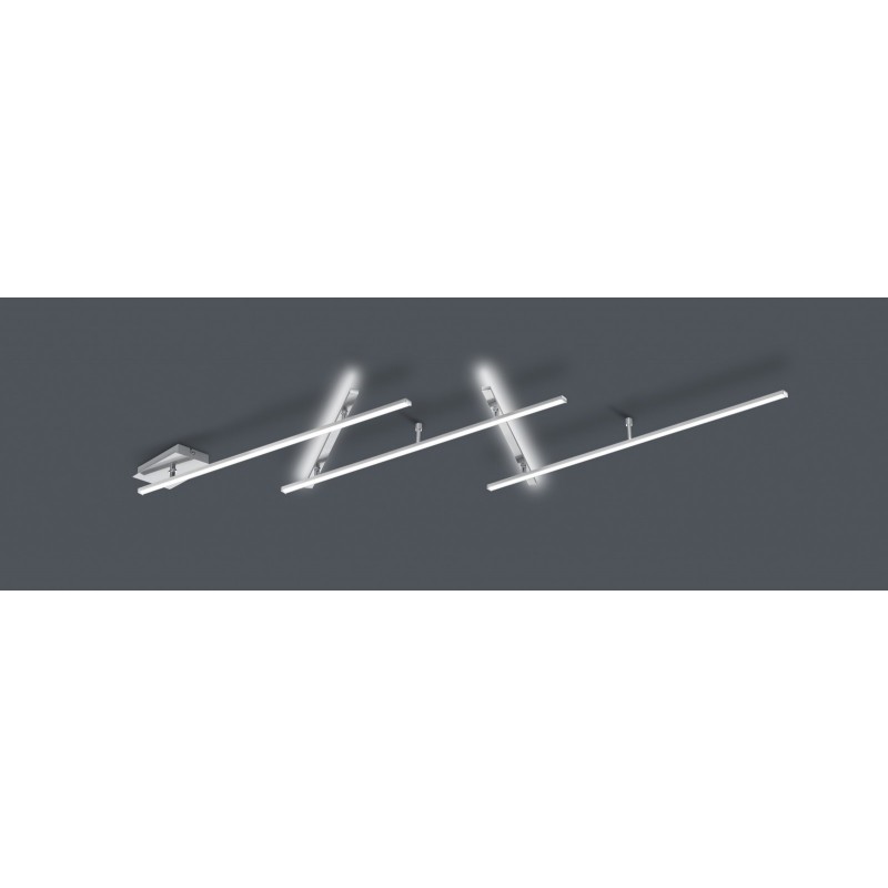 Trio Lampa natynkowa LED INDIRA 674610507 srebrny i odcienie srebra