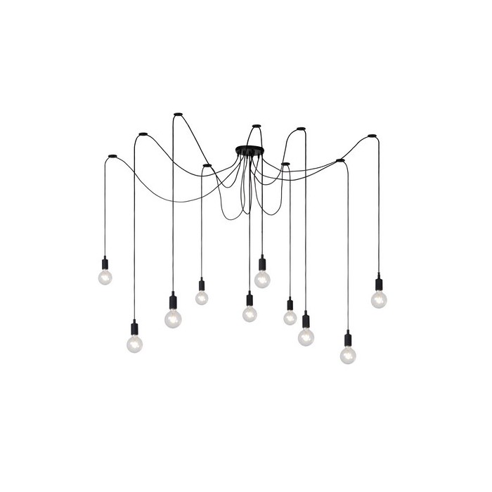 Lucide Lampa wisząca nowoczesna FIX 08408/10/30 czarny