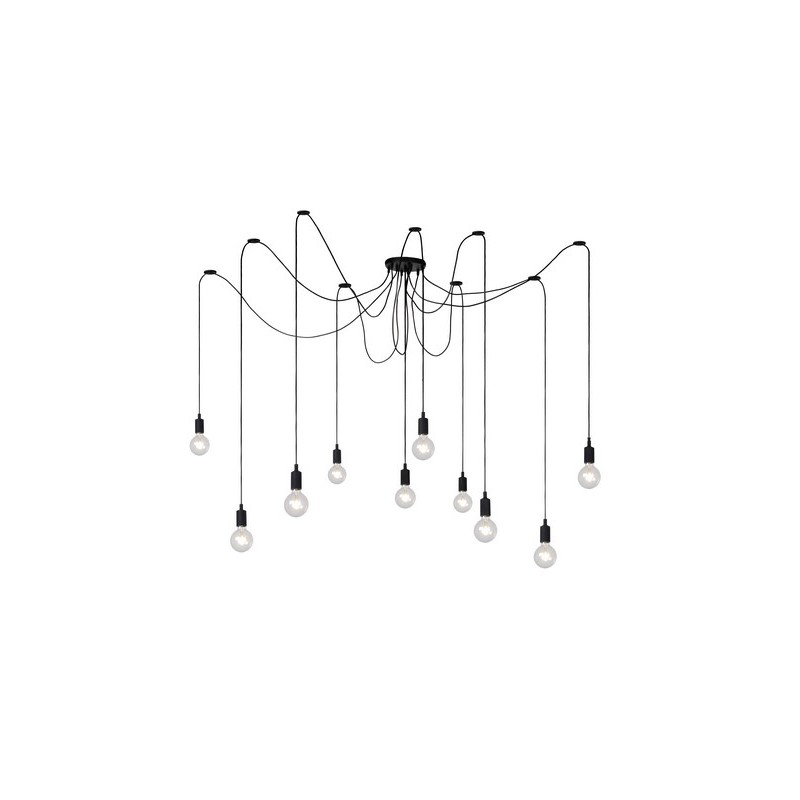 Lucide Lampa wisząca nowoczesna FIX 08408/10/30 czarny