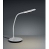 Trio Lampa biurkowa POLO 527090111 szary i odcienie szarości