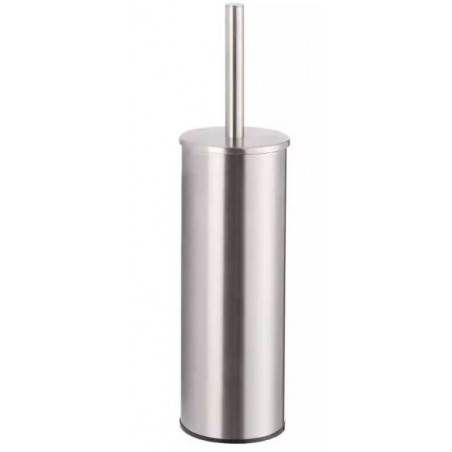 Stella Classic Szczotka WC wysoka wolnostojąca / metalowy pojemnik, wkład z tworzywa, stal szczotkowana