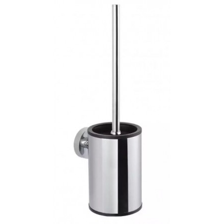 Stella Classic Szczotka WC niska wisząca / metalowy pojemnik, wkład z tworzywa, chrom