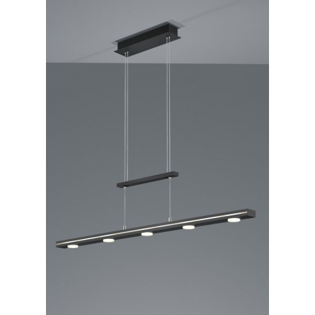 Trio Lampa wisząca LED nowoczesna LACAL 379190732 czarny
