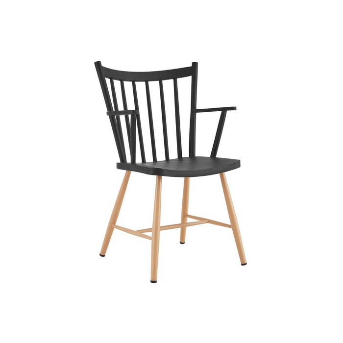 Krzesło MILA ARM czarne