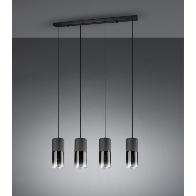 Trio Lampa wisząca nowoczesna ROBIN 310600432 czarny