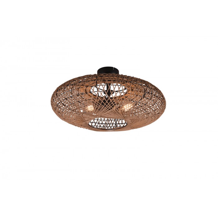 Trio Lampa natynkowa HEDDA 612300236 brązowy i odcienie brązu, czarny