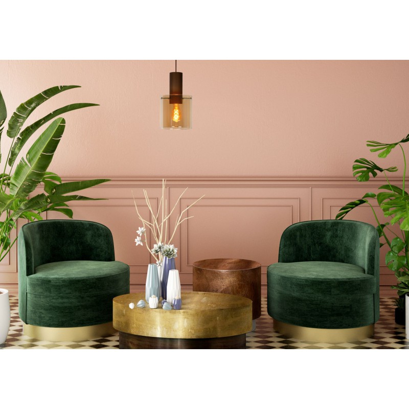 Lucide Lampa wisząca nowoczesna TOLEDO 74405/01/62 inny, miedziany